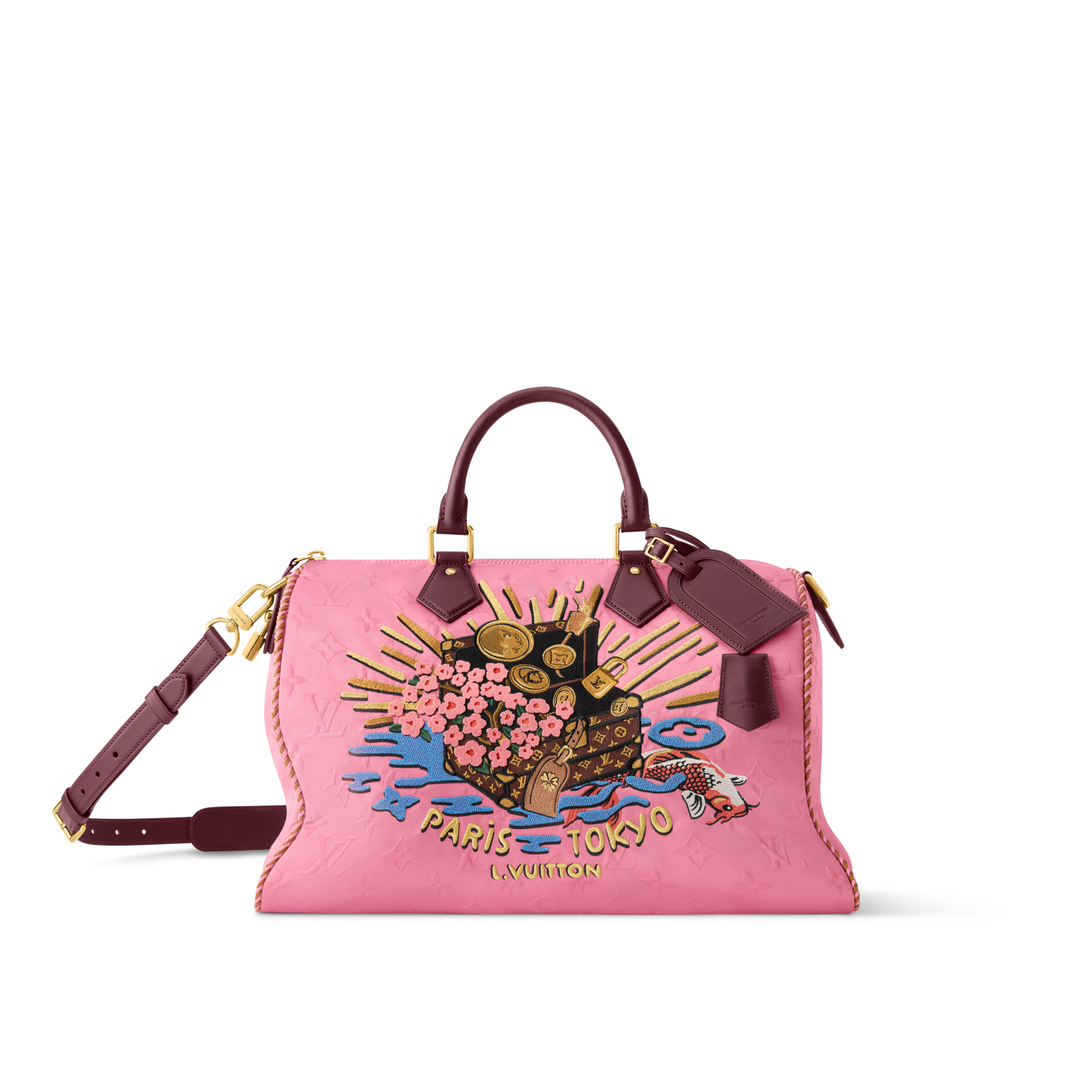 小物 LOUIS VUITTON Louis Vuitton x Takashi Murakami LV x TM Zippy Wallet Pink